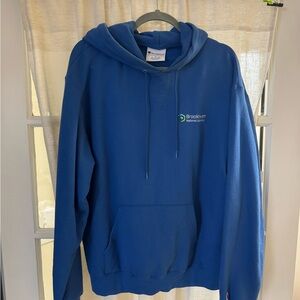 Blue champion hoodie